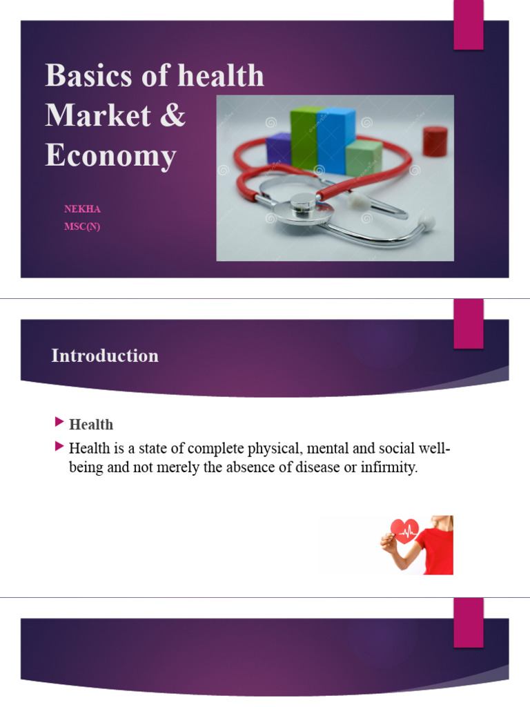 Basics of health Market & Economy | PDF | Economics | Microeconomics