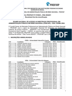 Edital Profiap No 27 2023 Ena 2024 01 Resultado Final de Classificacao