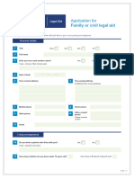 Family Civil Legal Aid Application 191222
