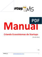 Manual - Criando Ecossistemas de Startups (Vers茫o Beta) -1