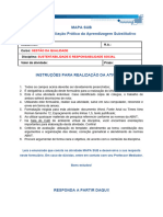 Mapa Sub Material de Avaliação Prática Da Aprendizagem Substitutivo