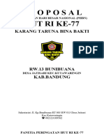 [DRAFT] PROPOSAL HUT RI KE-77