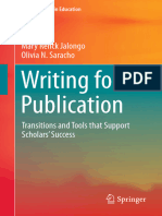 Writing for Publication