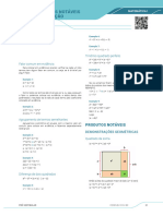 Mat - Fatoracao e Produtos Notaveis