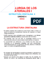 Unidad 4 Estructura Cristalina II