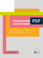 Compilacionbibliografica Dramaturgosargentinos