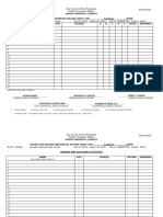 BOR - Summary Form and Rating Sheet