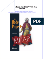 Full Ebook of Tiny Node Projects Meap V03 Jon Wexler Online PDF All Chapter