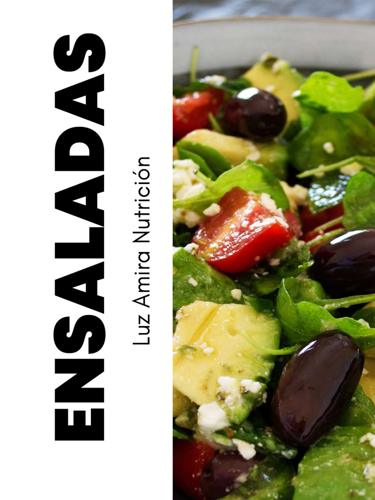 Recetas de Ensaladas - Compressed-2 | PDF | ensalada | Vinagreta