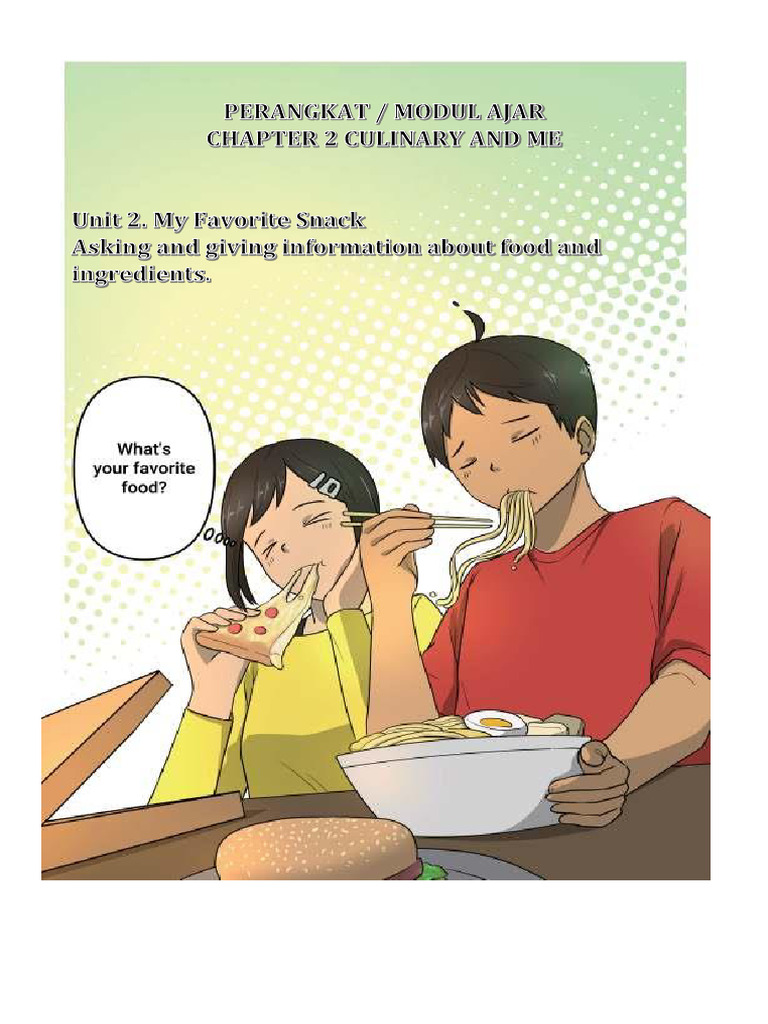 Modul Ajar Chapter 2 Unit 2 Pertemuan 9-10 | PDF