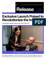 Exclusive Launch Poised To Revolutionize The Industry