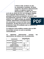 Ayudantía Costos Por Procesos Ejercicio