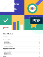 Building Rubrics For Efficient and Authentic Assessment