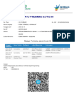 Kartu Vaksinasi Covid-19: Riwayat Pemberian Vaksin Covid-19