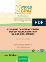 Sesi 3 - Pola Pikir Dan Karakeristik Disiplin Keilmuan PAI