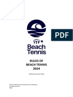 Rules of Beach Tennis 2024 Feb 2024