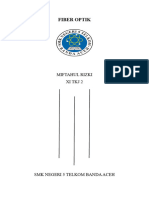 FIBER OPTIK (Miftahulrizki)