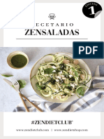 Recetario de Zensaladas Zendietclub