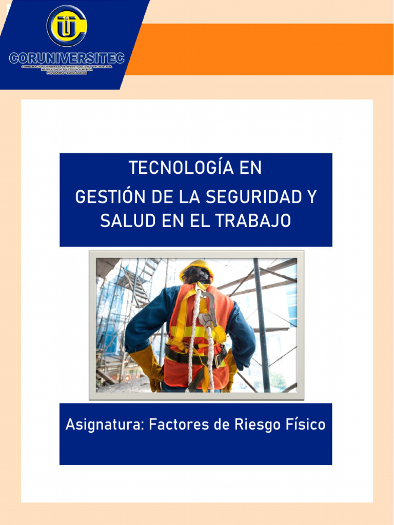 Seguridad y Salud en el Trabajo: Riesgos Físicos | PDF | Seguridad y ...