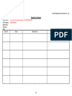 01 Section 1 - Attachment 6 - Question & Answer - Rev.0