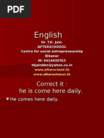 21 June English