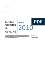 Social Studies 9 Offline Course Guide