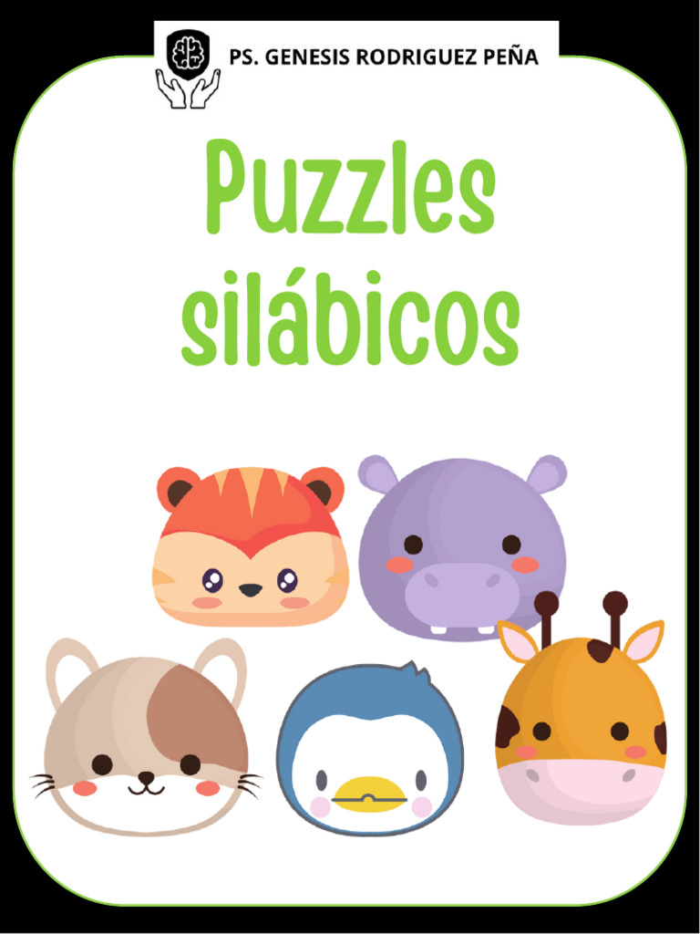 Puzzles Silabicos | PDF