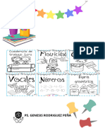 Cuadernillo de tareas para preescolar de 3 años por Materiales Educativos Maestras