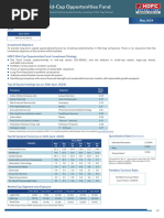 Fund Facts - HDFC Mid-Cap Opportunities Fund - May 24