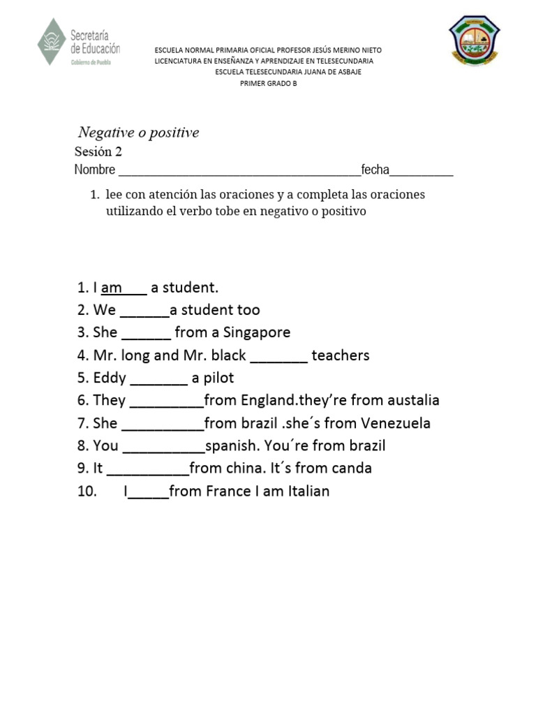 Hojas de Trabajo de Inglés para Primer Grado | PDF | Artes del Lenguaje ...