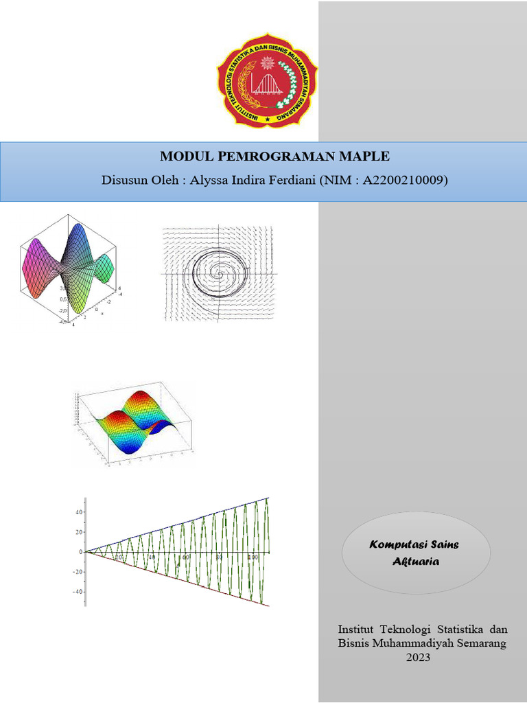 Panduan Pemrograman Maple 2023 | PDF | Metode & Bahan Ajar | Teknologi ...