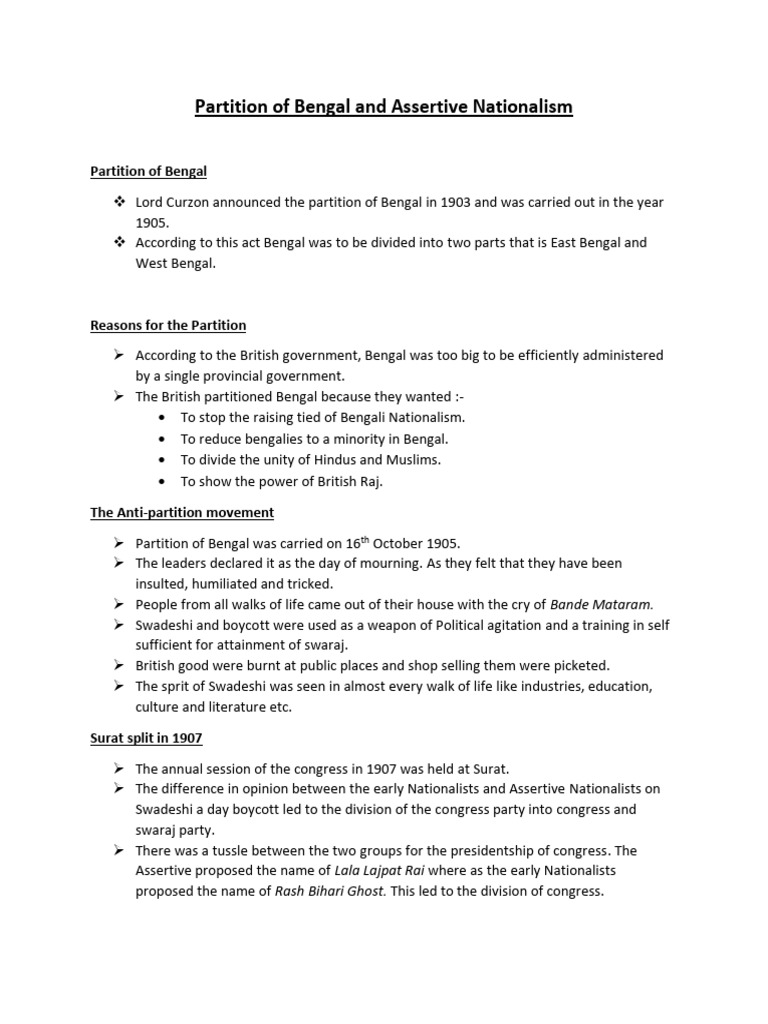 Assertive Nationalism | PDF | British Raj | Indian Nationalism