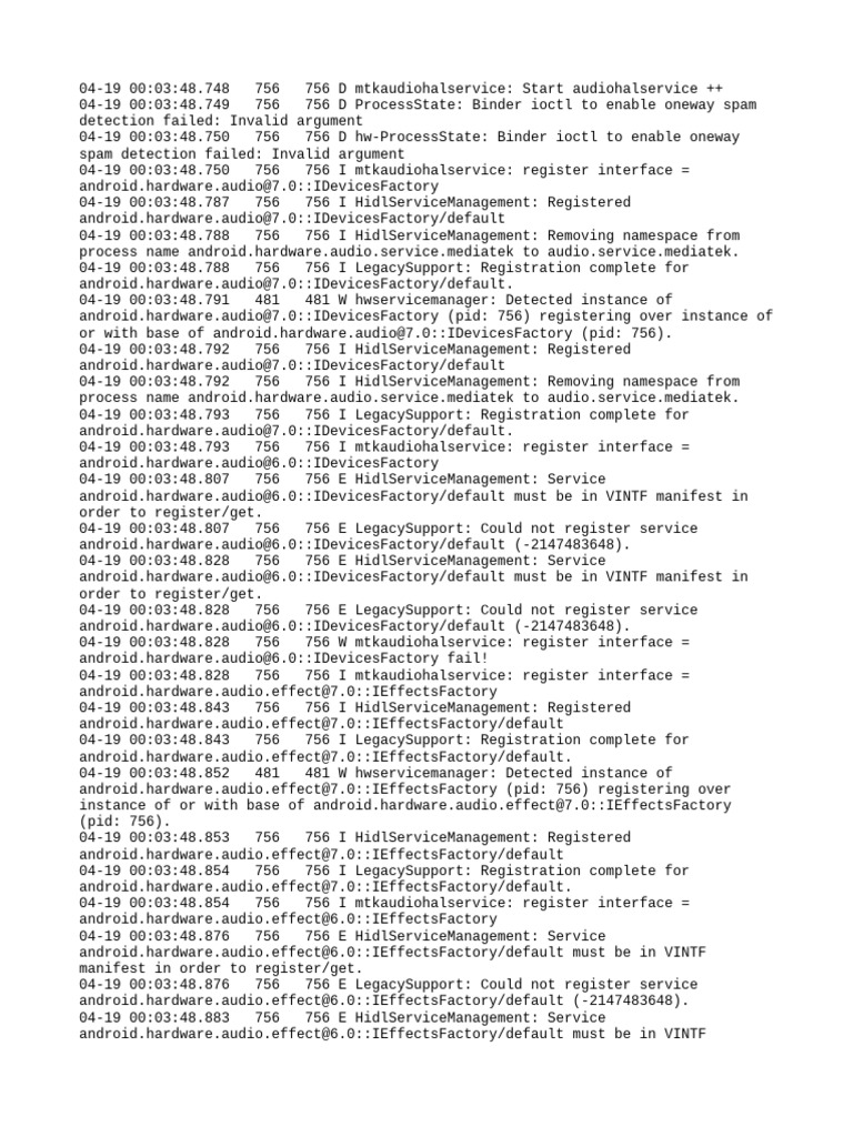 Log | PDF | System Software | Computer Engineering