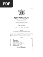 NZ Building Code: Fire Protection Clauses | PDF