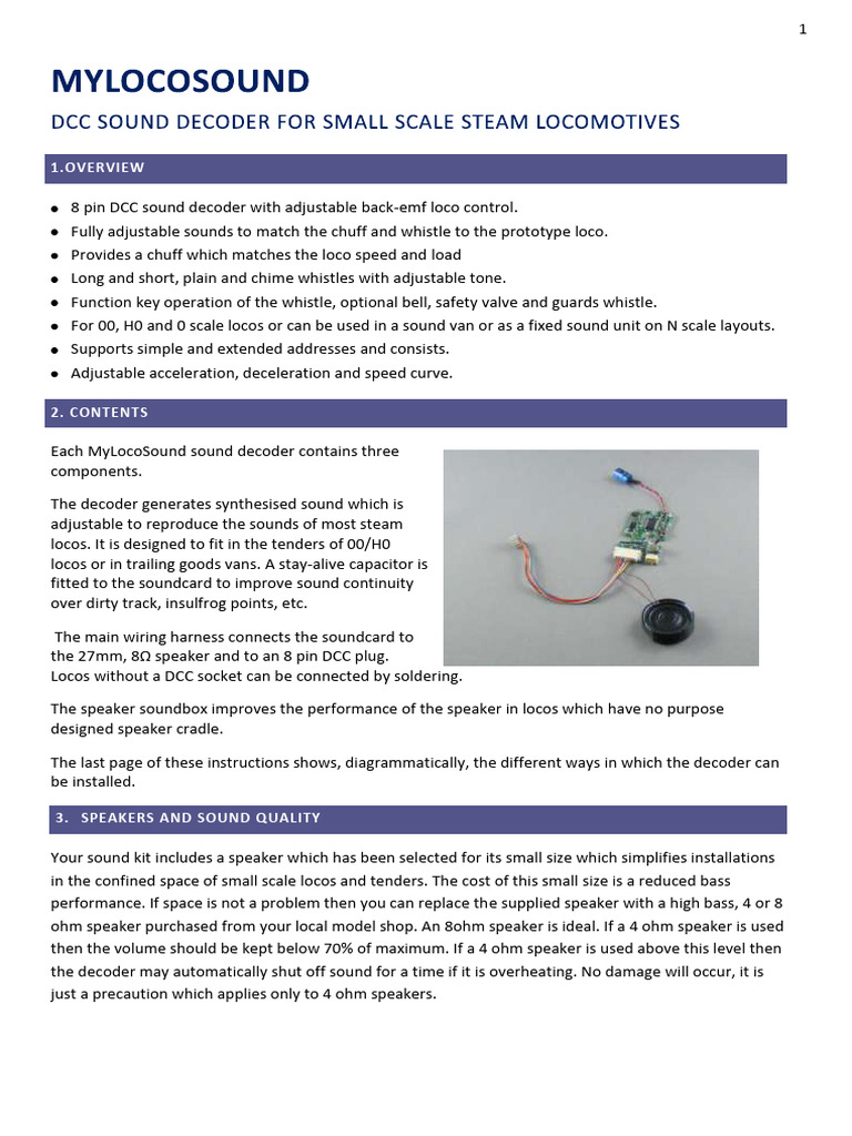 Hornby Elite Controller Instructions - A4 Size Page Reproduction - Free Delivery