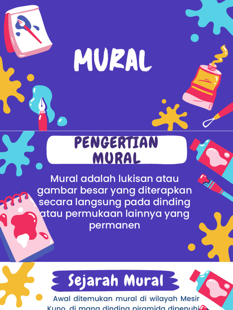 Proses Pembuatan Mural Dinding | PDF