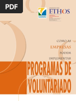 Goldberg, Ruth - Como as empresas podem implantar Programas de Voluntariado - 2001