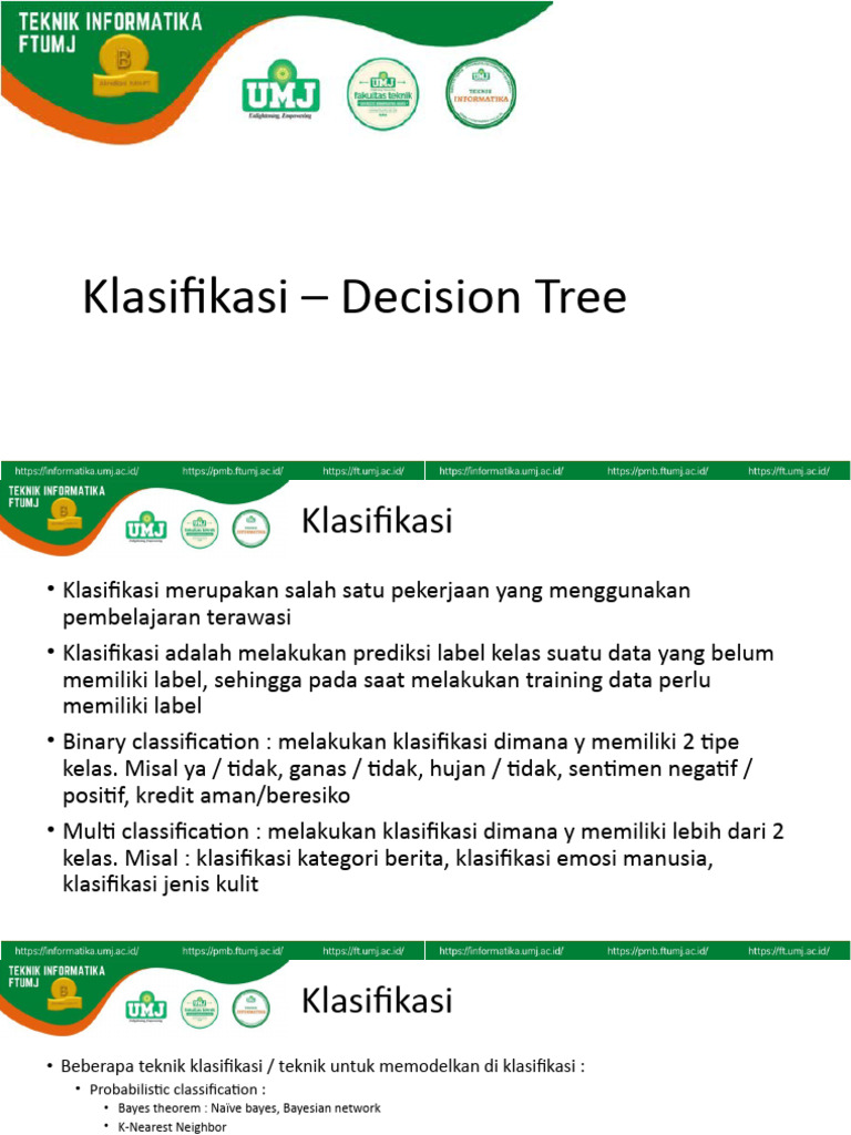 Klasifikasi Pohon Keputusan dalam Prediksi Perilaku Pembeli Online: Sebuah Kajian Literatur