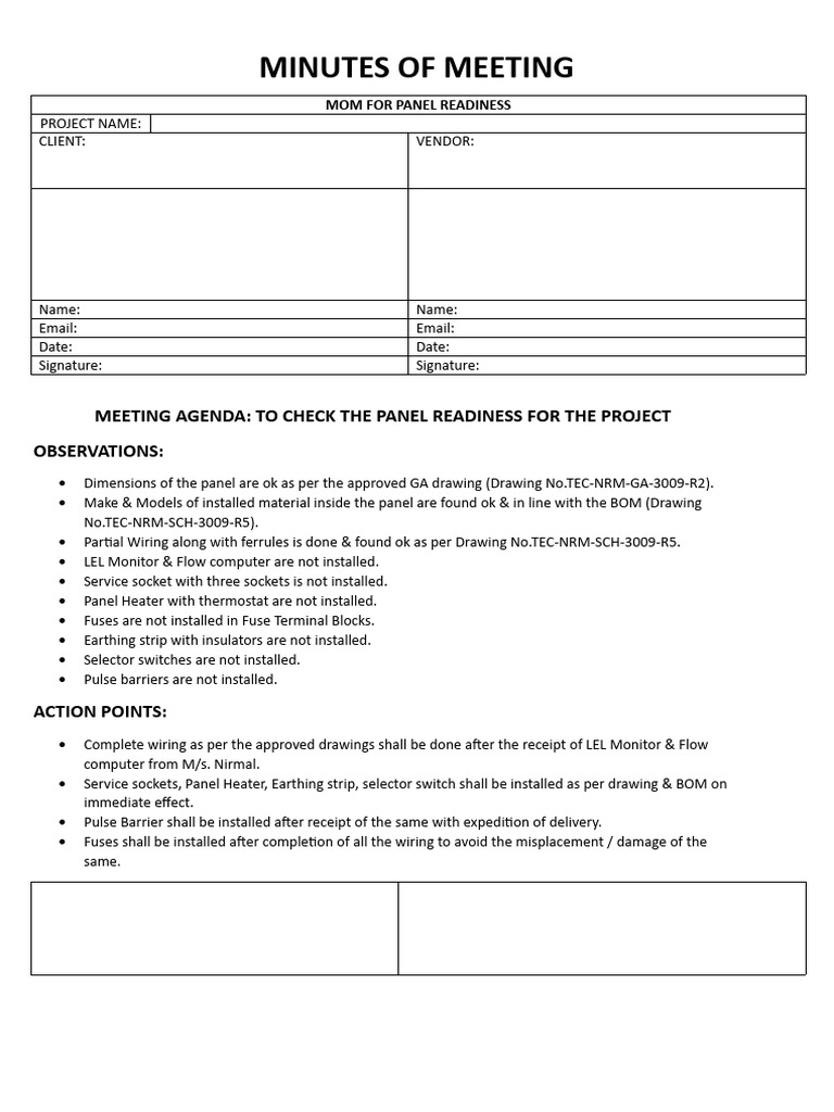 Mom For Panel Readiness | PDF