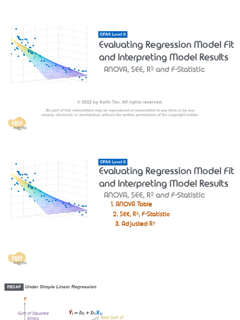 Slides - 2QM02A2-020 Evaluating Regression Model Fit and Interpreting ...