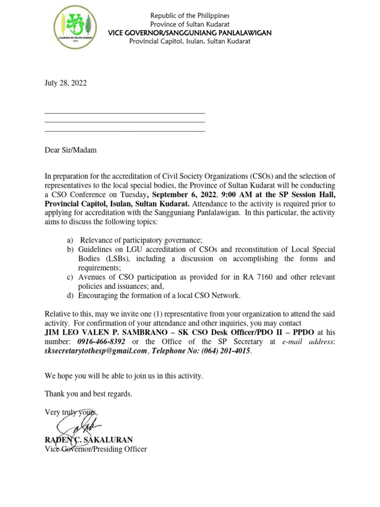 Cso invitation blank pdf business social science