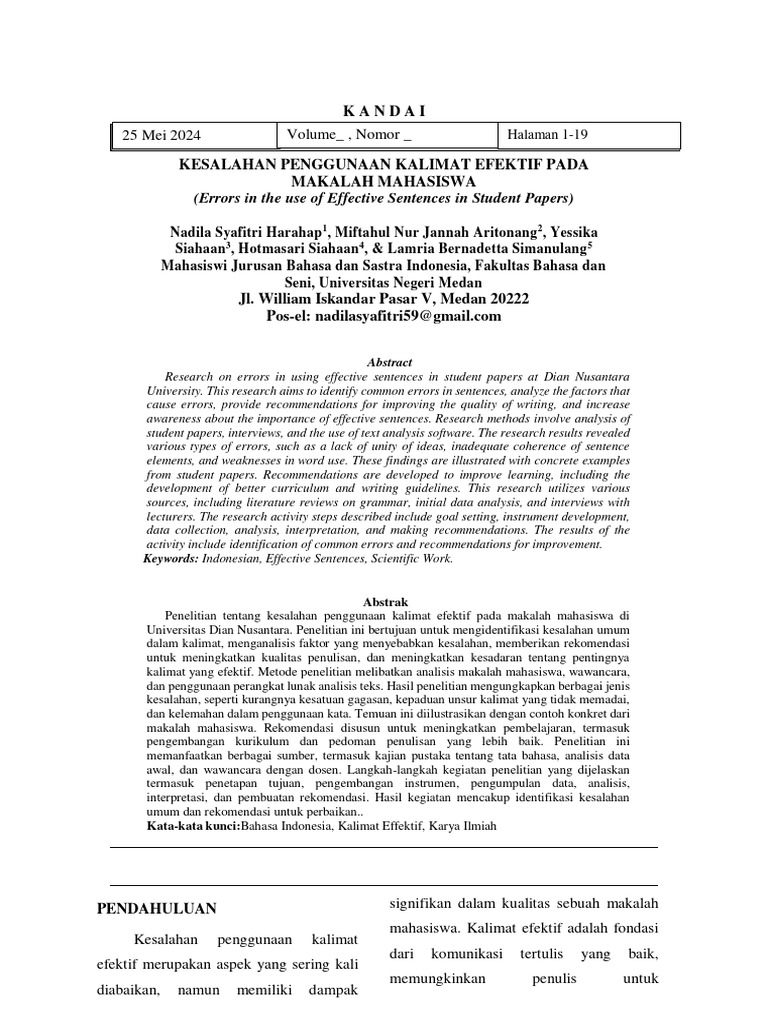 Kelompok iv artikel pendidikan bahasa indonesia pdf