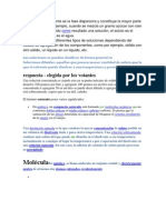 El Solvente o Disolvente Es La Fase Dispersora y Constituye La Mayor Parte de La Solución