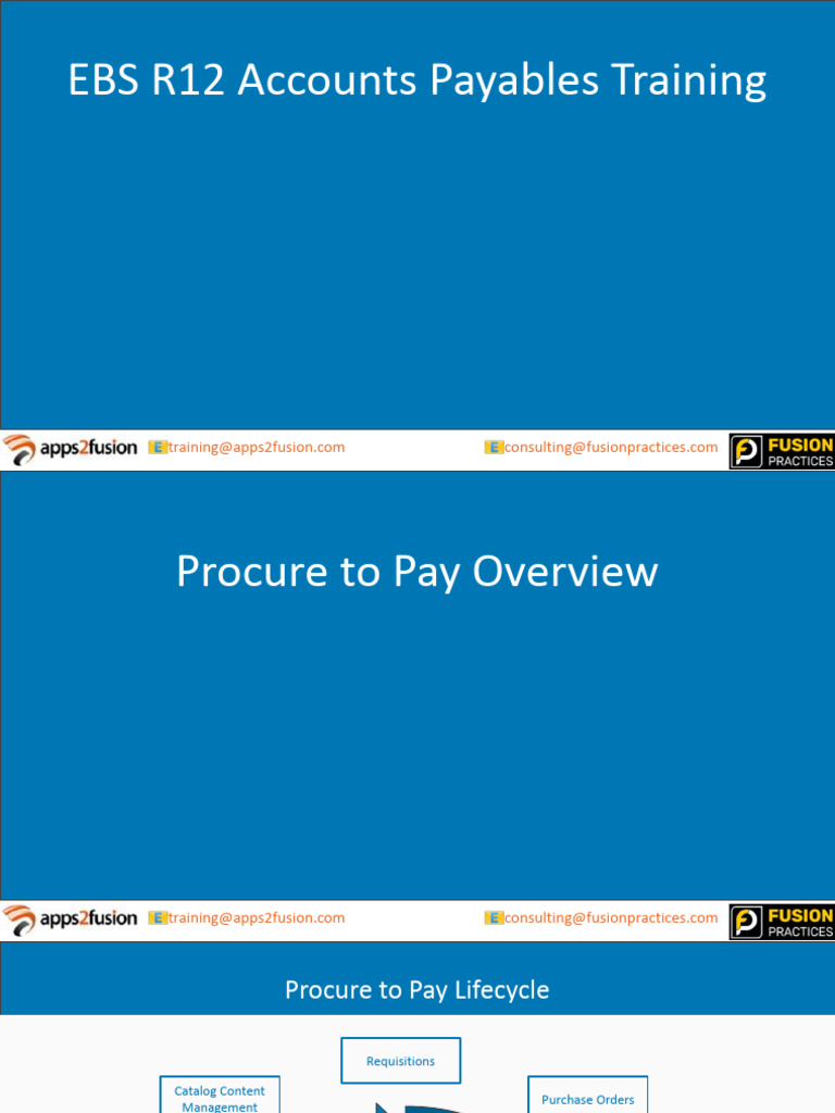 Integrated Payables Overview | PDF | Accounts Payable | Cheque
