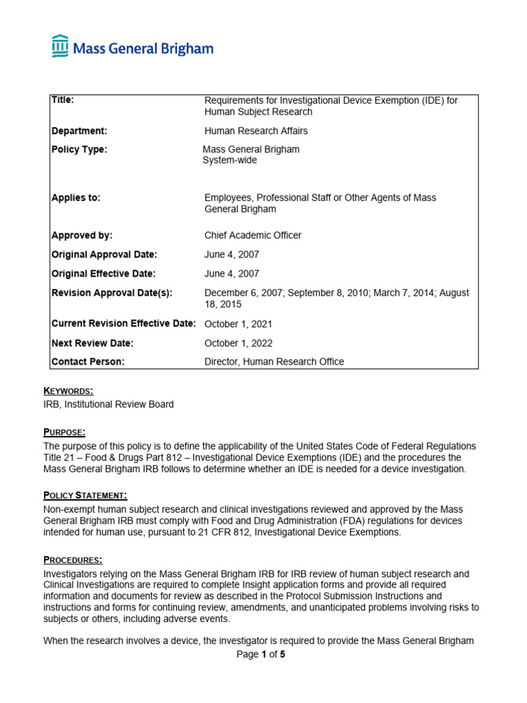 requirements-investigational-device-exemption-human-subject-research