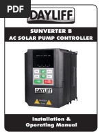 2025 DIFFUL Solar Pump Manual | PDF | Power Supply | Solar Panel