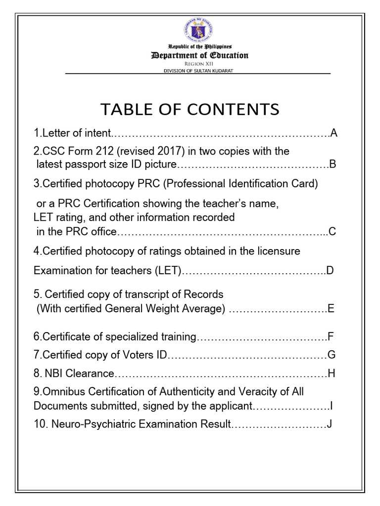 Teacher Licensure Application Requirements | PDF