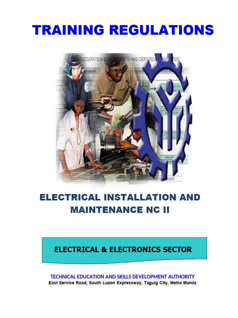 TR-Electrical Installation and Maintenance NC II | PDF | Occupational ...