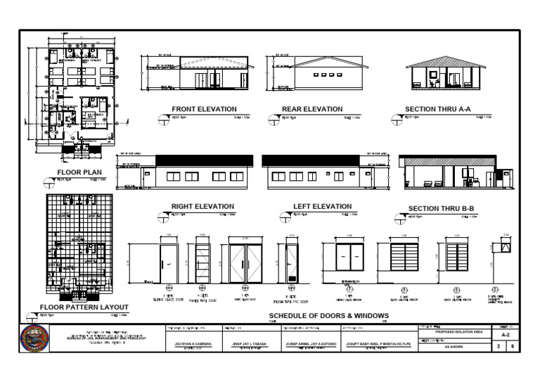 Jail Isolation Area Plans | PDF