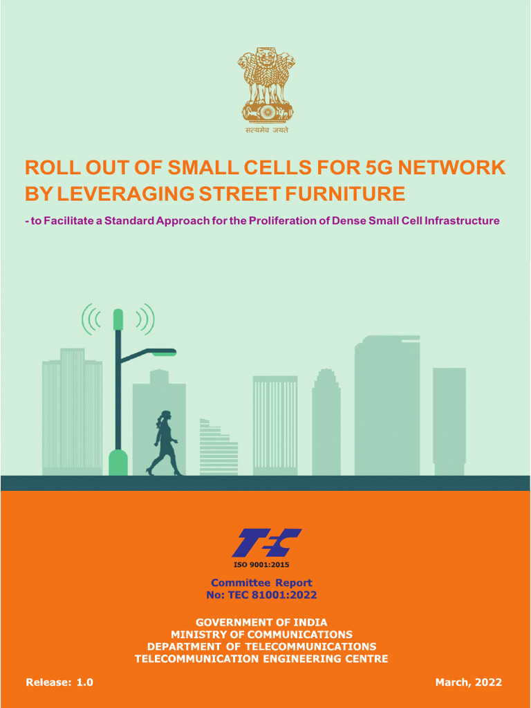 5G Small Cell Rollout Using Street Furniture | PDF | Cellular Network | 4 G